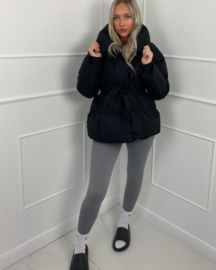 Women's Winter Puffer Jacket, Short and Quilted