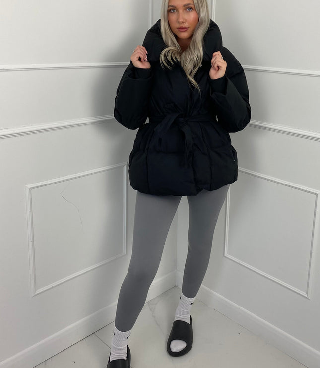 Women's Winter Puffer Jacket, Short and Quilted