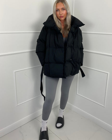 Women's Winter Puffer Jacket, Short and Quilted