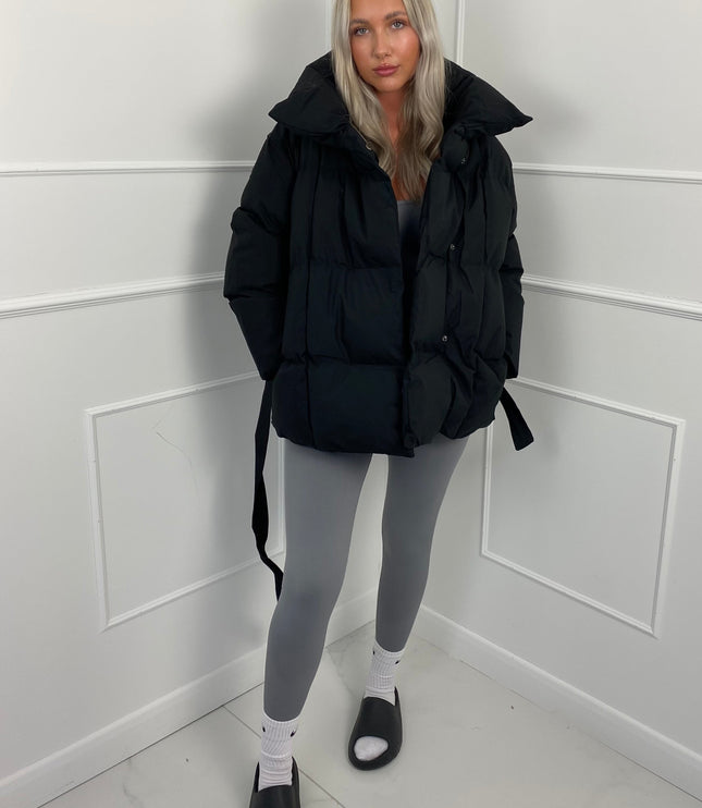 Women's Winter Puffer Jacket, Short and Quilted