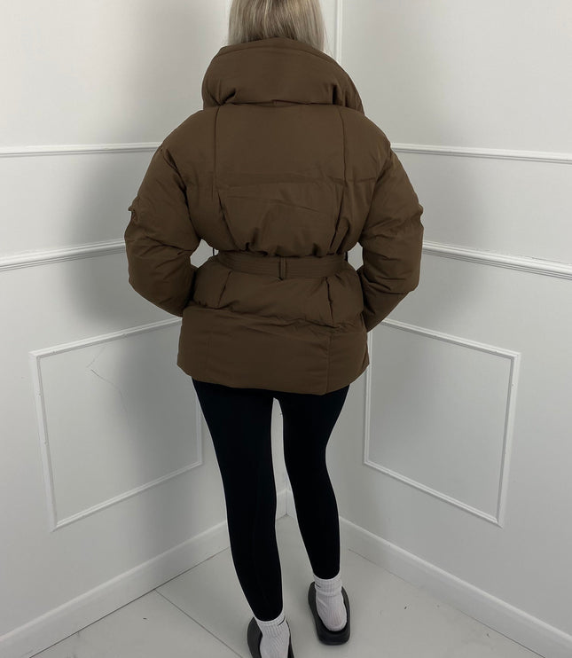 Women's Winter Puffer Jacket, Short and Quilted